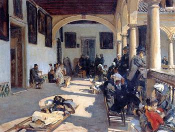 John Singer Sargent : Hospital at Granada